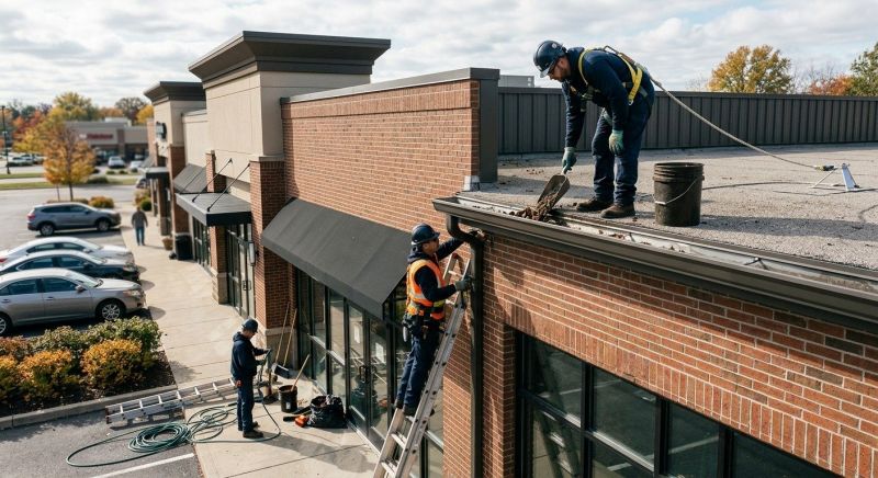 Commercial Gutter Maintenance in Mcdonough, GA