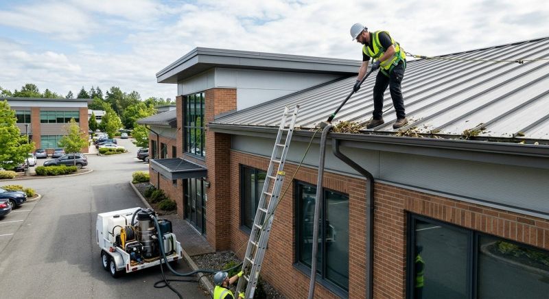 Stopped Gutter Cleaning Service