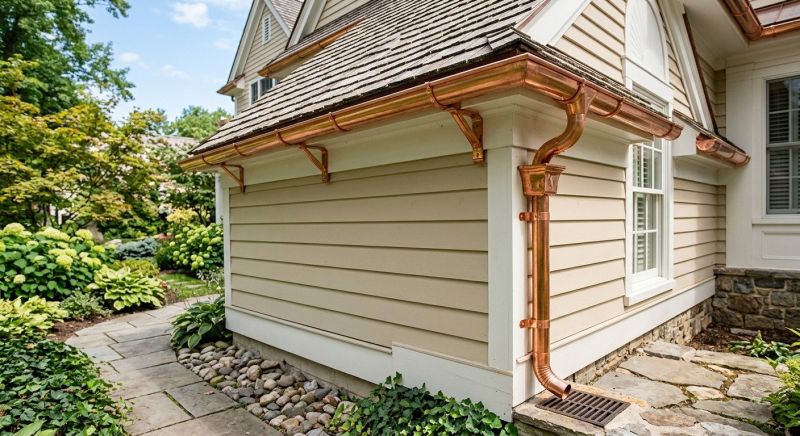 Copper Gutter Service in Clarksville, TN