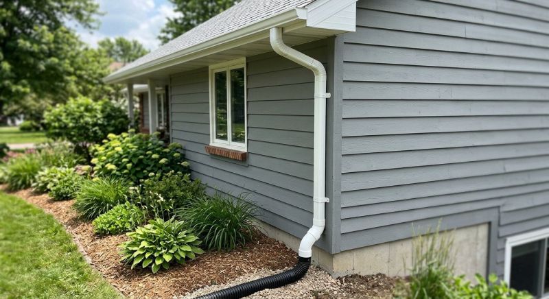 PVC Downspout Installation in Clarksville, TN