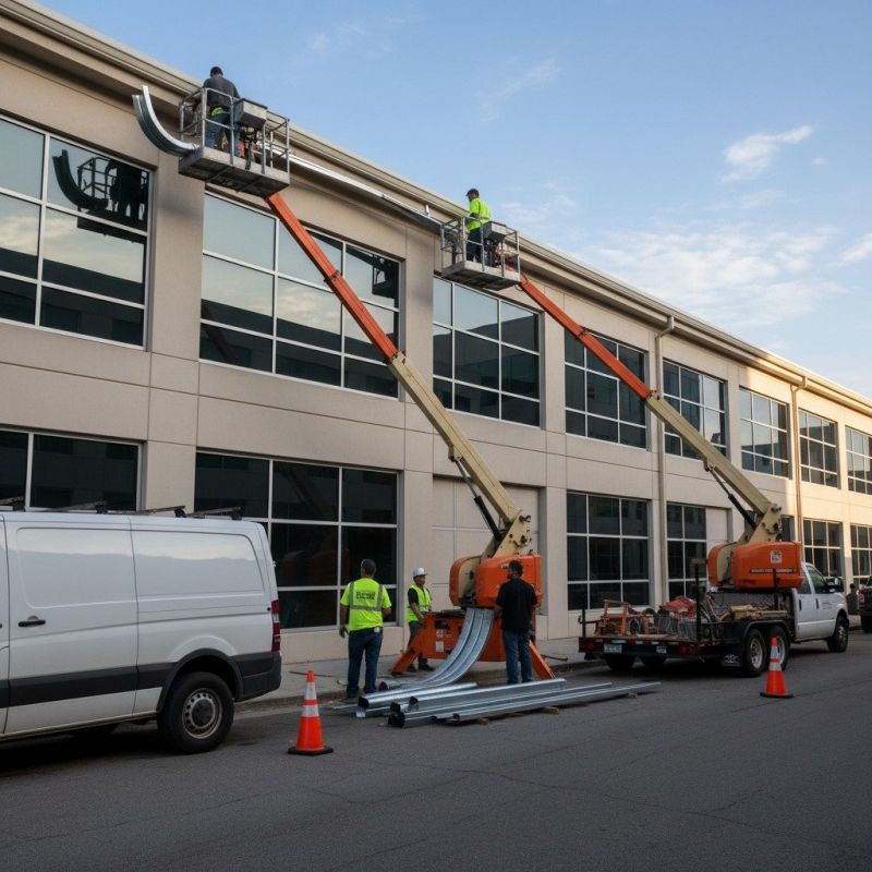 Stopped Gutter Cleaning