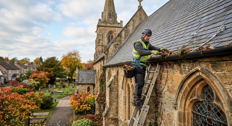 Church Gutter Cleaning in Mcdonough, GA