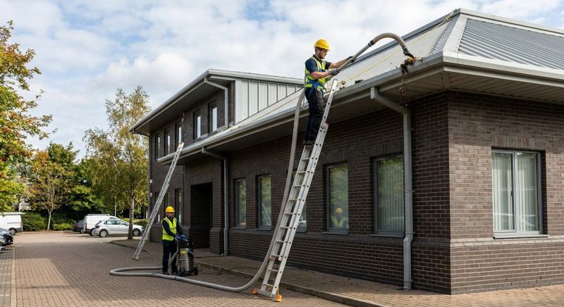 Commercial Gutter Cleaning in Mcdonough, GA