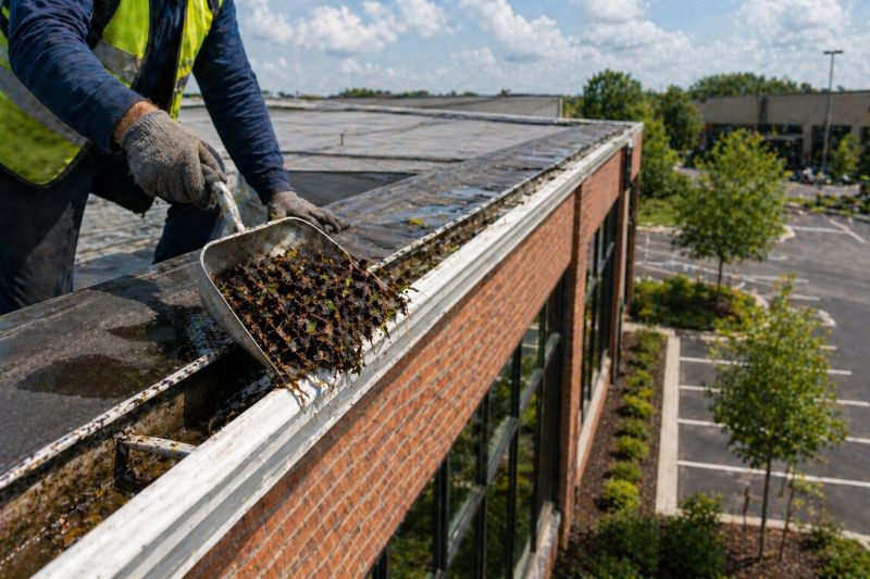 Commercial Gutter Cleaning in Roseville, CA