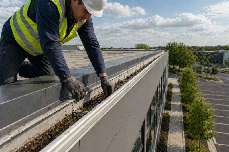 Commercial Gutter Maintenance in Roseville, CA
