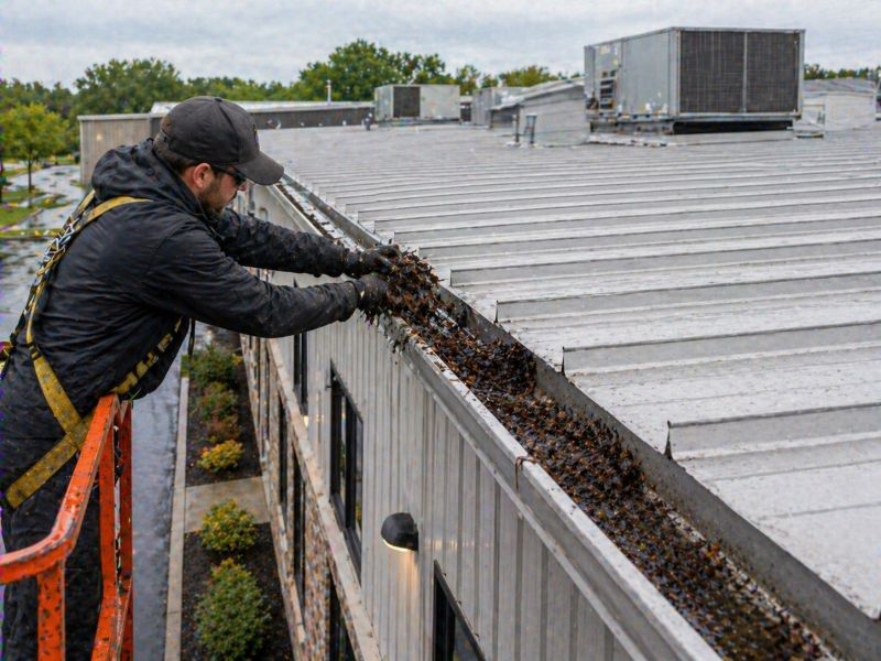 Commercial Gutter Maintenance in Mcdonough, GA