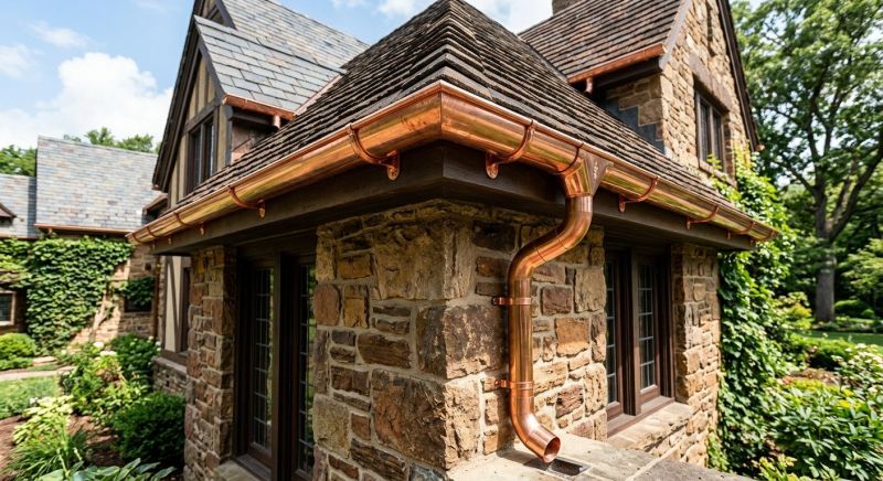 Copper Gutter Service in Clarksville, TN
