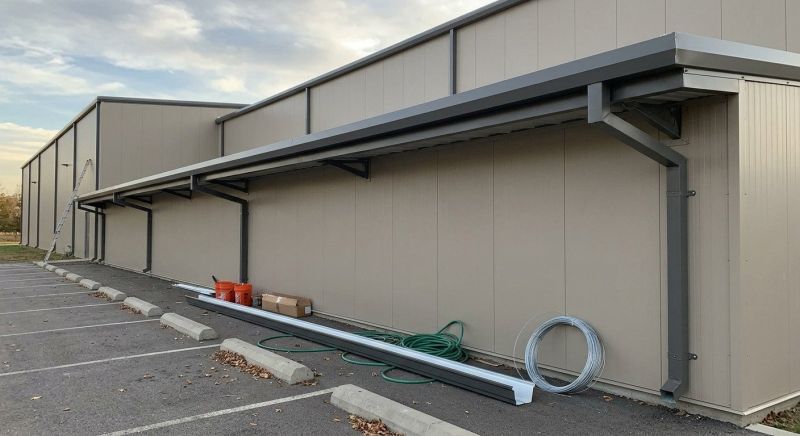 Factory Gutter Installation in Sacramento, CA